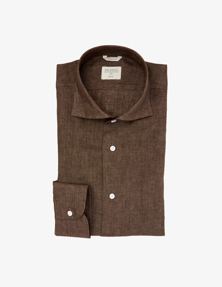 Delsiena Camicia lino delave - immagine 1 Delsiena Camicia lino delave - immagine 1