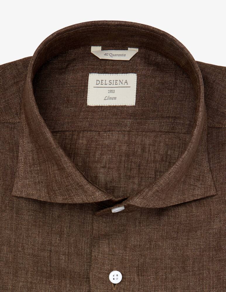 rinascente Delsiena Camicia lino delave