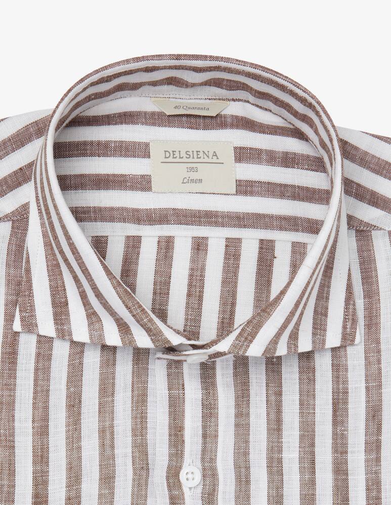 rinascente Delsiena Stripe linen shirt