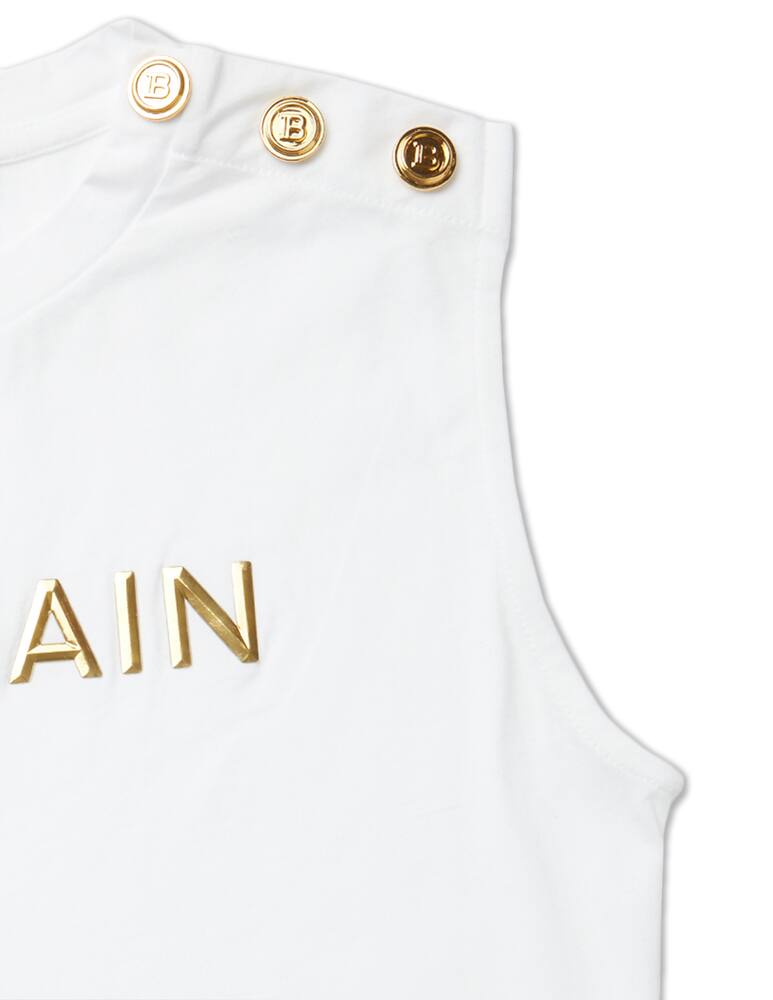 rinascente Balmain Top tank t-shirt - White