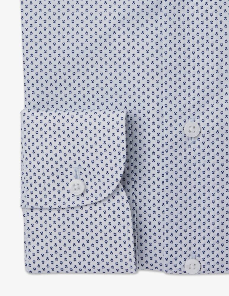 rinascente Delsiena Micro pattern shirt