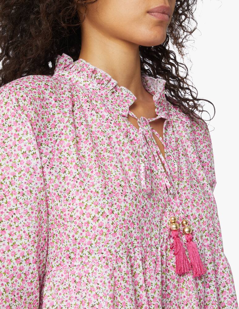 rinascente Delfina Copricostume calftano in cotone Betta - rosa