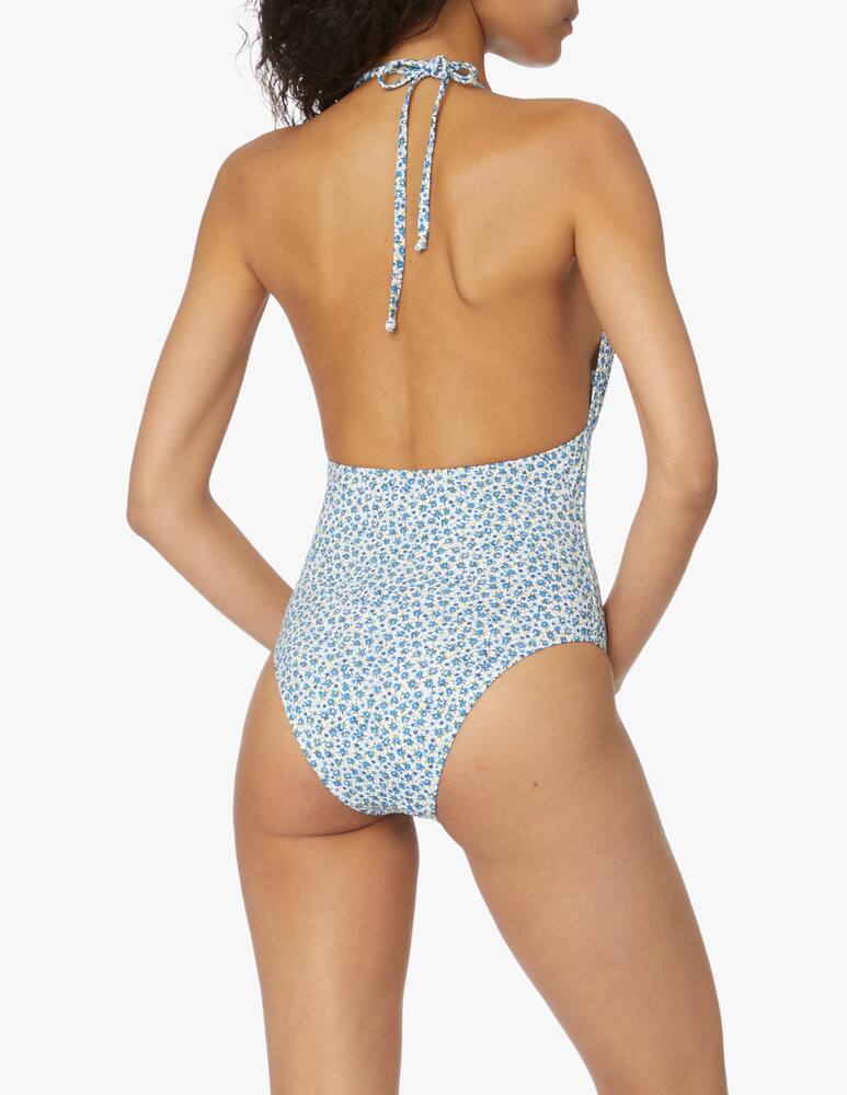 rinascente Delfina Costume intero scollo americana Irene - azzurro