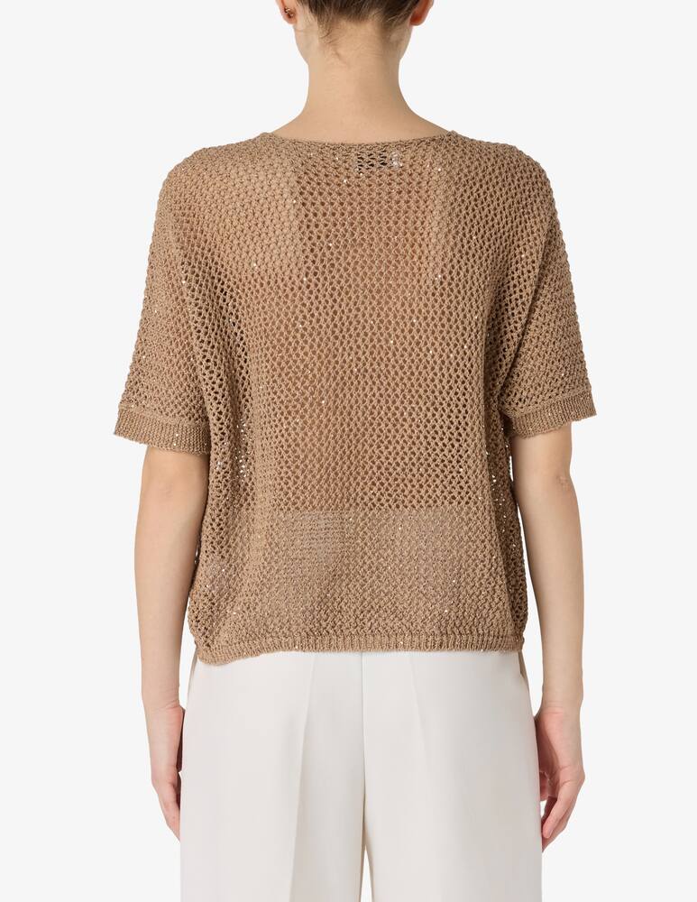 rinascente Rinascente Collection Boxy sequin knit top