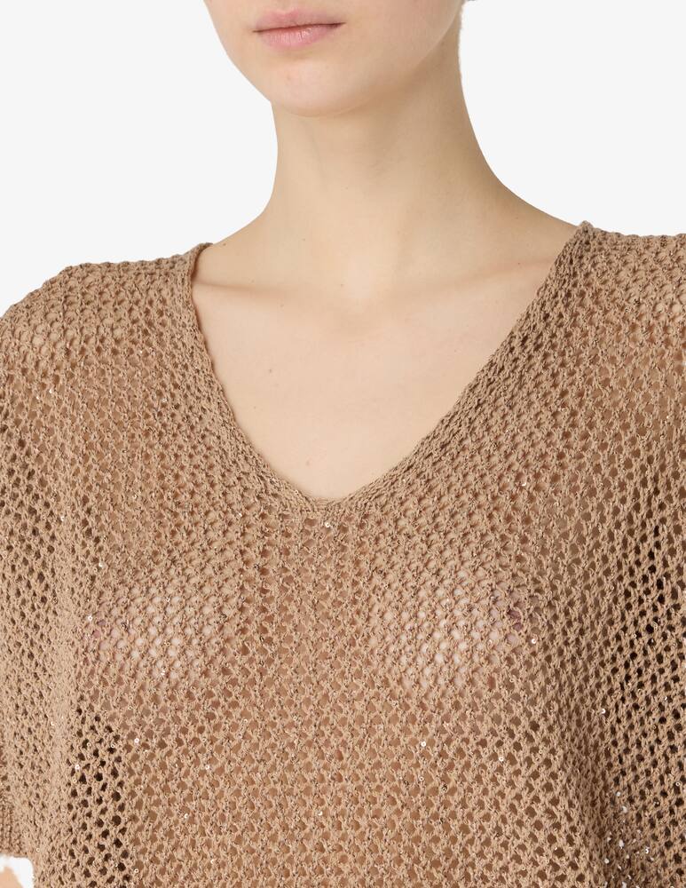 rinascente Rinascente Collection Boxy sequin knit top