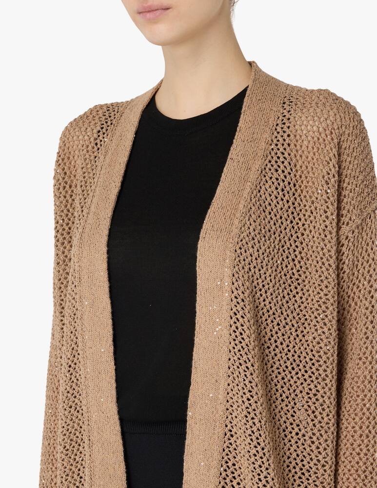 rinascente Rinascente Collection Draped sequin cardigan