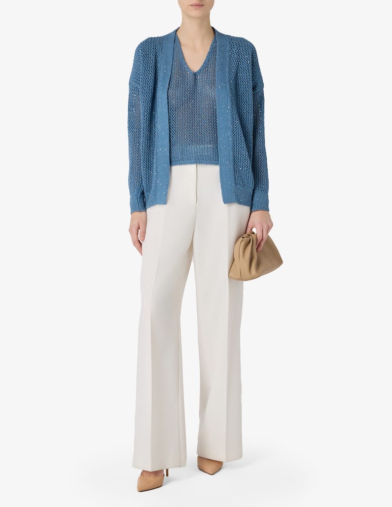 rinascente Rinascente Collection Draped sequin cardigan