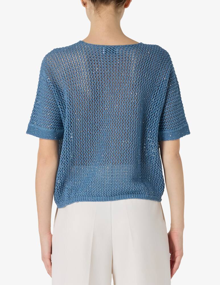 rinascente Rinascente Collection Boxy sequin knit top