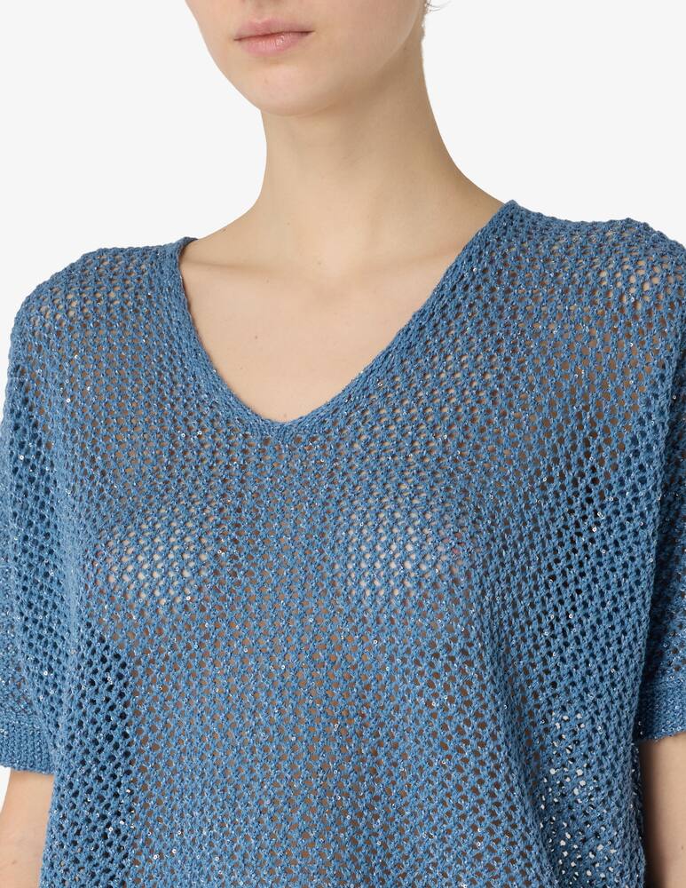 rinascente Rinascente Collection Boxy sequin knit top