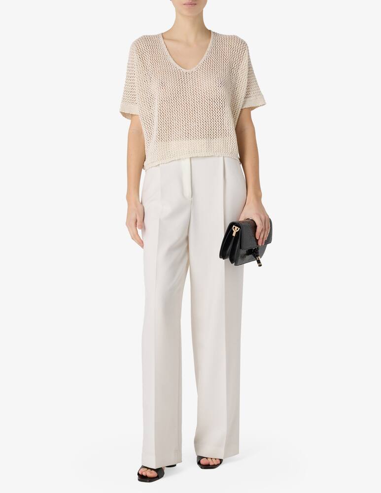 rinascente Rinascente Collection Maglia traforata boxy