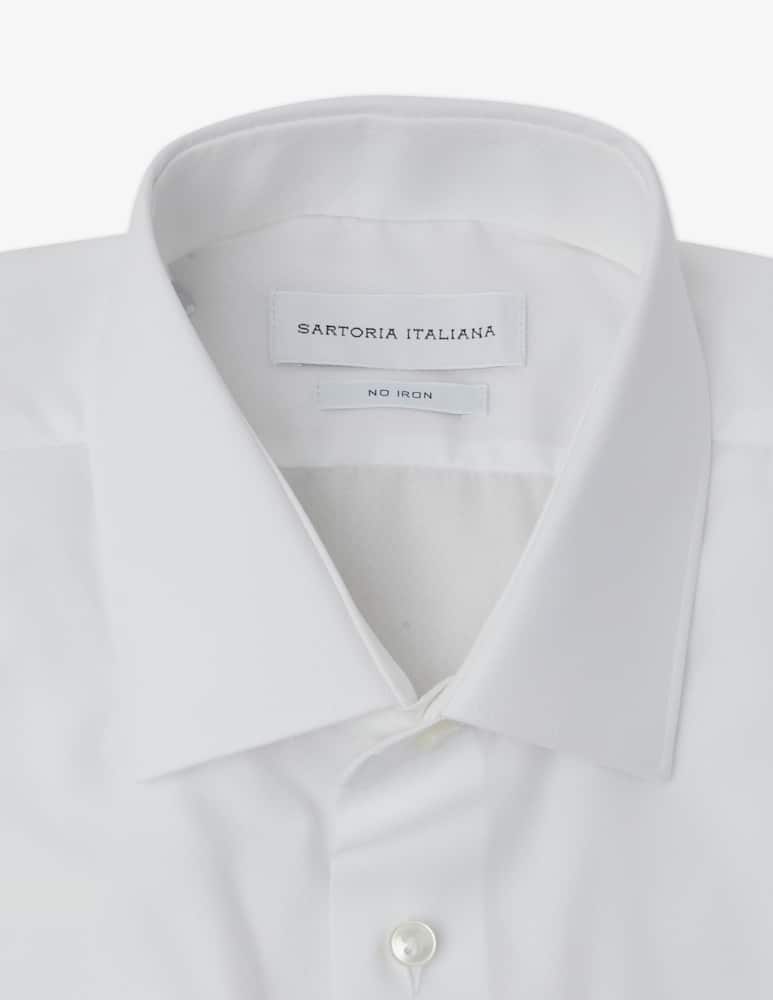 rinascente Sartoria Italiana Camicia modern micro struttura rombo no iron