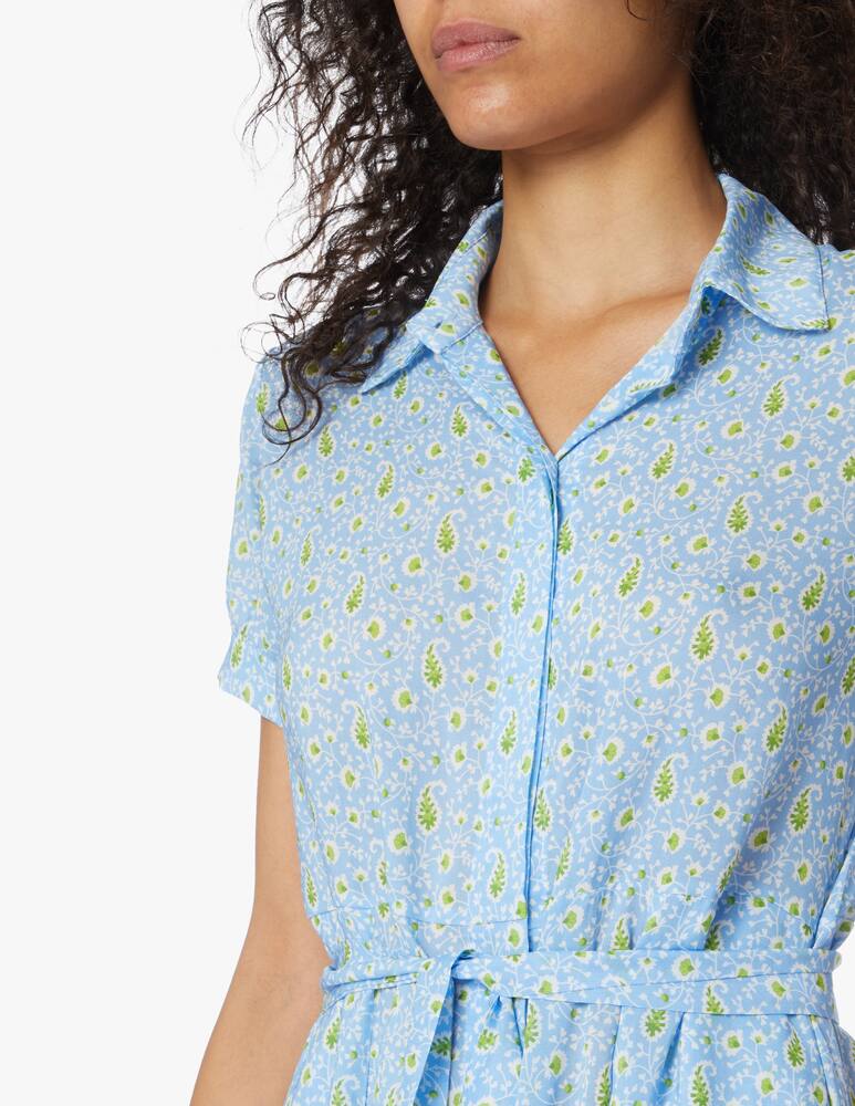 rinascente Delfina Copricostume chemisier lungo Rosetta - azzurro