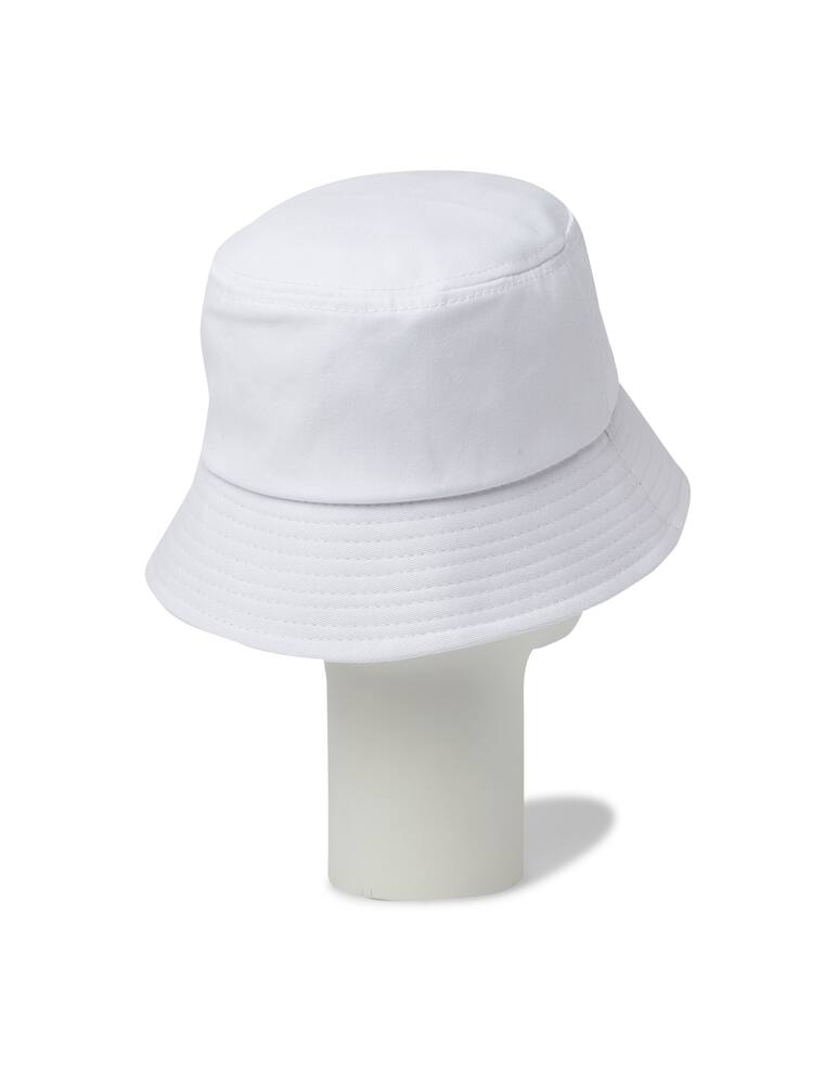 rinascente Linea Daria Cappello bucket 'testa vuota & palle piene' - bianco