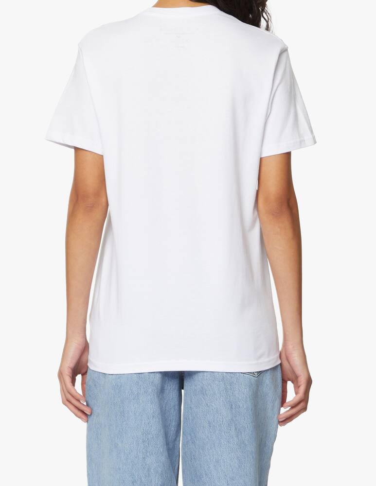 rinascente Linea Daria T-shirt Monday morning - white