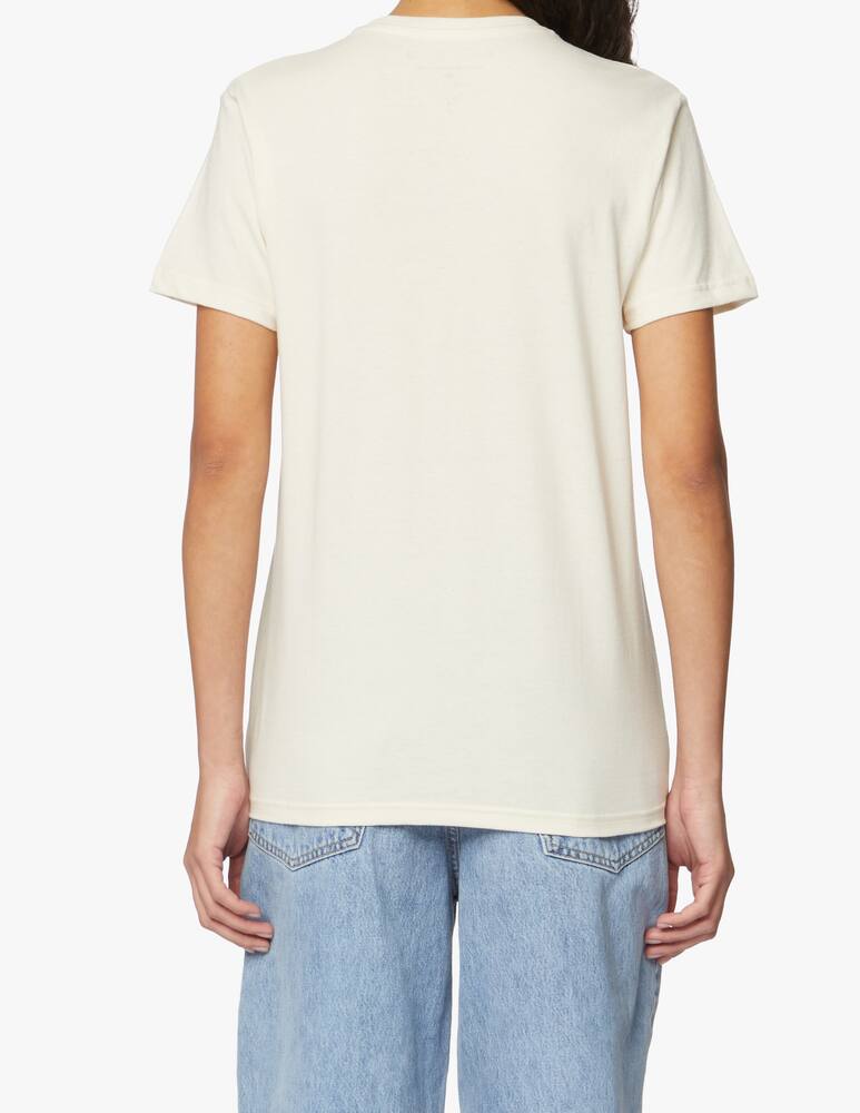 rinascente Linea Daria T-shirt Sarebbe bellissimo se fosse bellissimo - beige