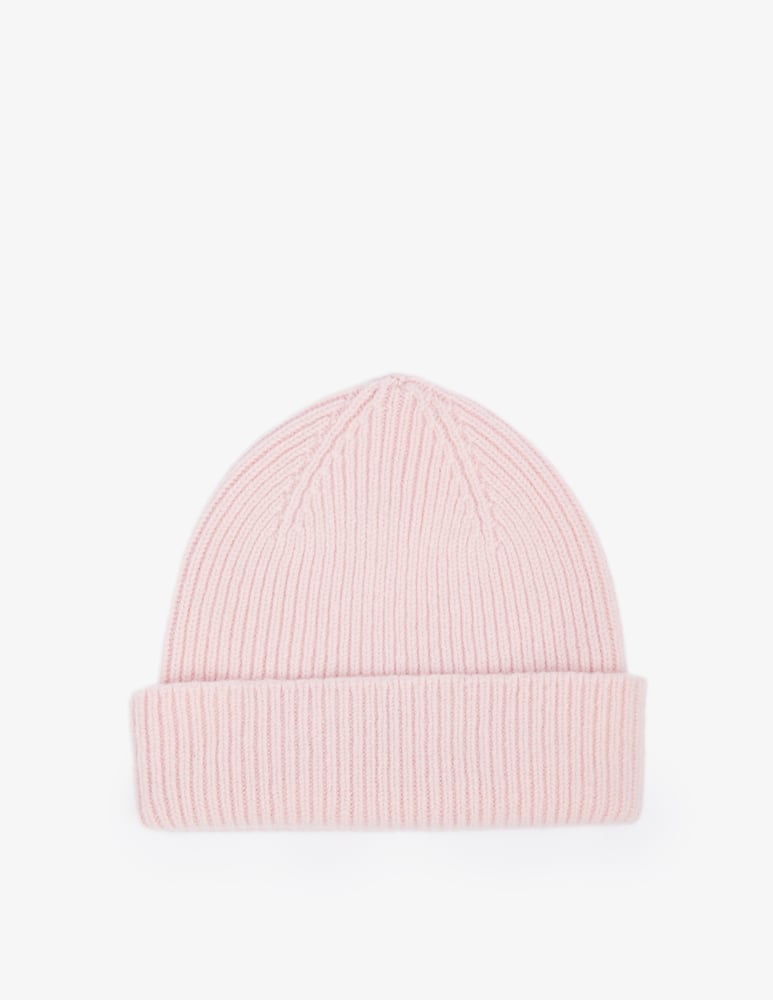rinascente Le Bonnet Bea ribbed beanie  - Pink