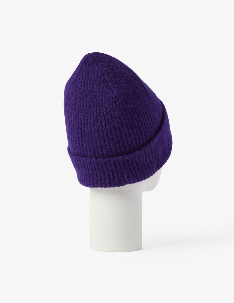rinascente Le Bonnet Bea ribbed beanie  - Violet