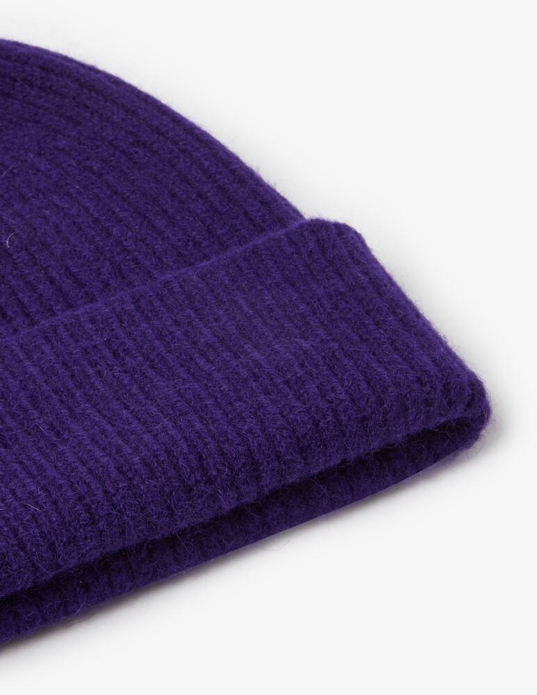 rinascente Le Bonnet Bea ribbed beanie  - Violet