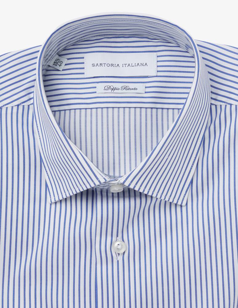 Sartoria Italiana Camicia modern righe doppio ritorto - immagine 2 Sartoria Italiana Camicia modern righe doppio ritorto - immagine 2