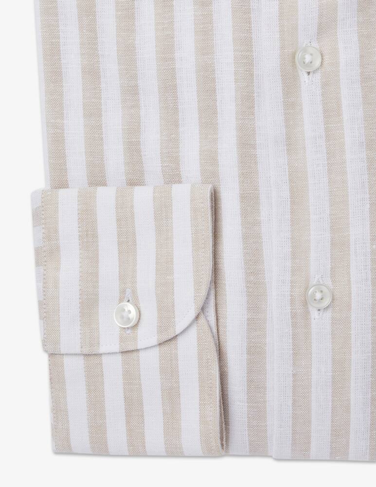 rinascente Sartoria Italiana Linen striped shirt modern