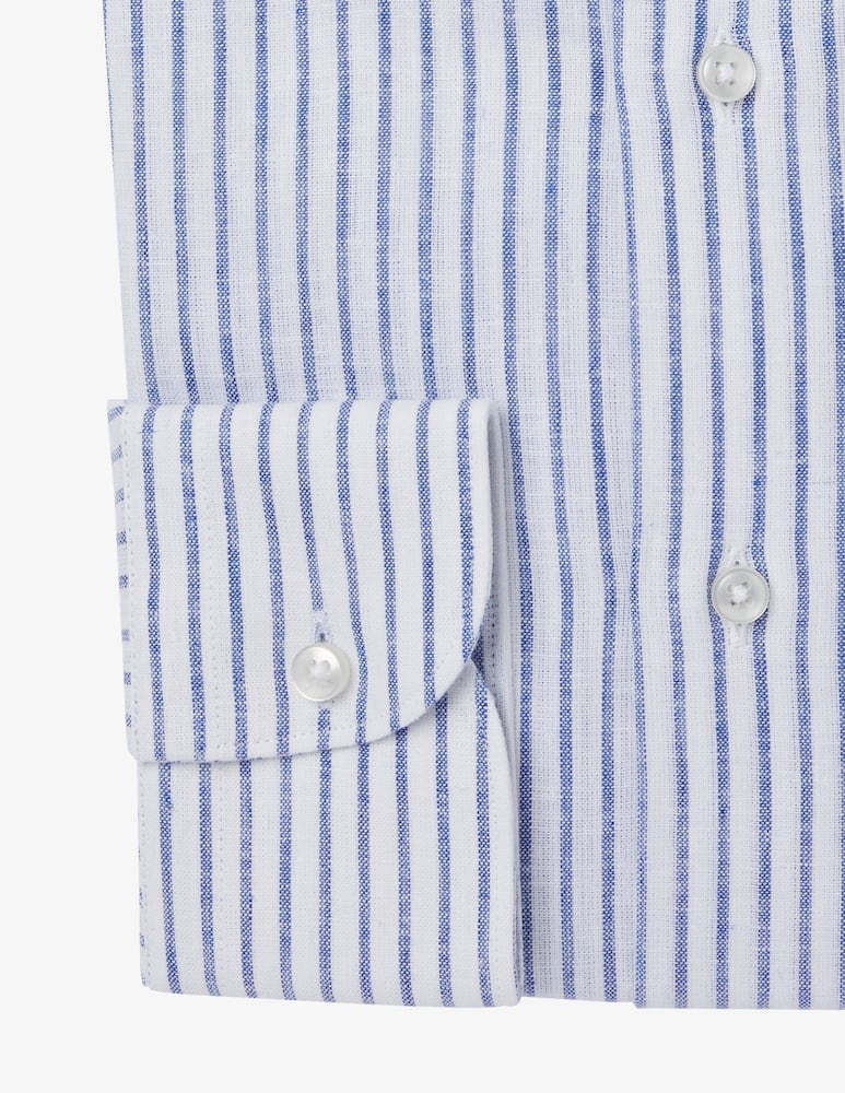 rinascente Sartoria Italiana Striped linen shirt modern
