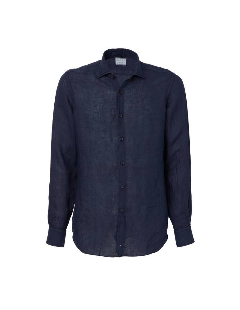 rinascente Xacus Tinto capo linen shirt