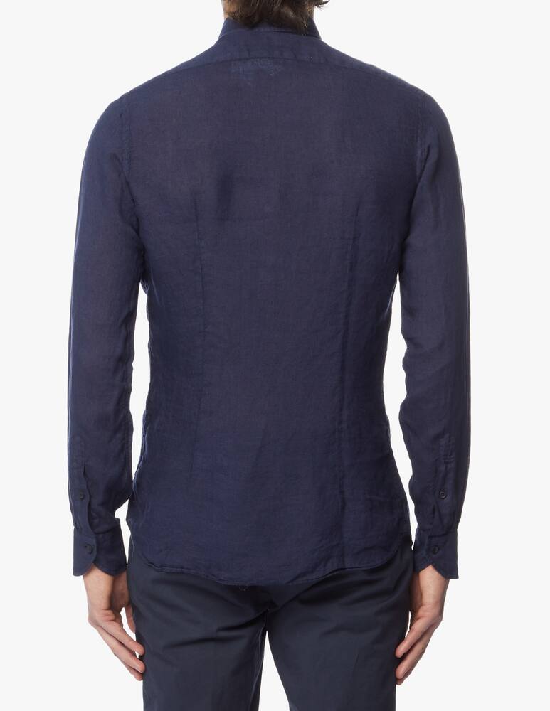 rinascente Xacus Tinto capo linen shirt