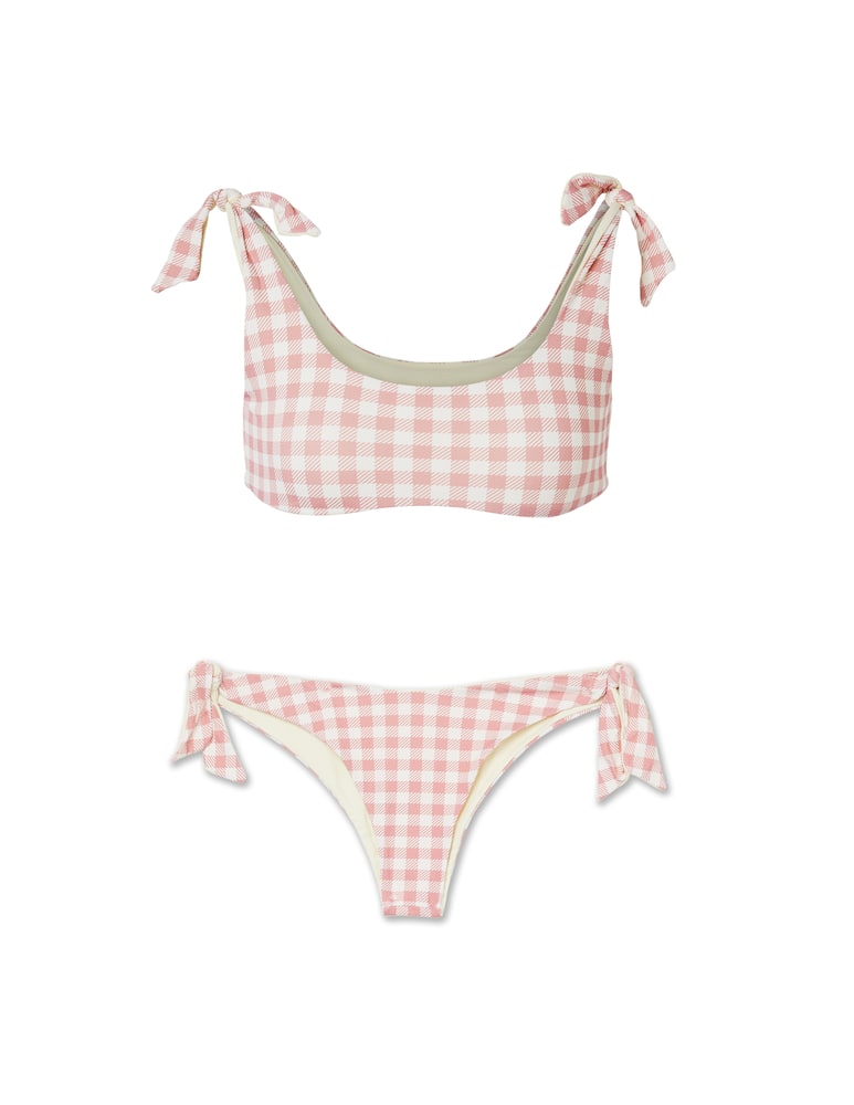 Manebì Tie-up bikini - pink - picture 1 Manebì Tie-up bikini - pink - picture 1