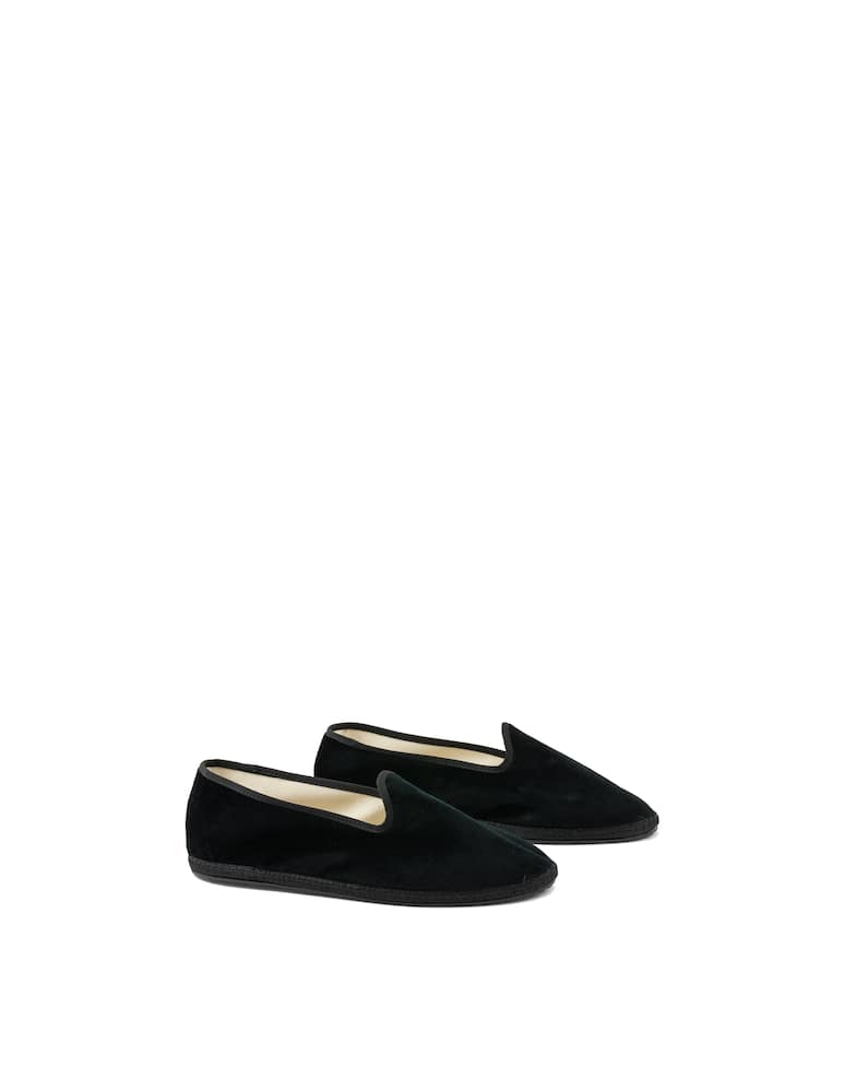 rinascente Vibi Venezia Hand made velvet slippers 