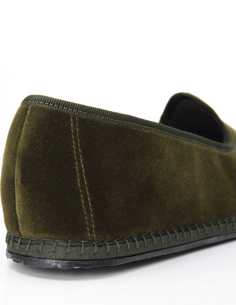 rinascente Vibi Venezia Hand made velvet slippers 