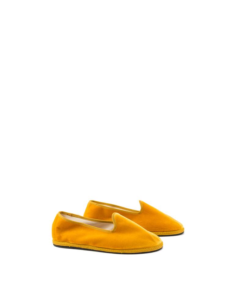 rinascente Vibi Venezia Furlane in velluto lavorate a mano 