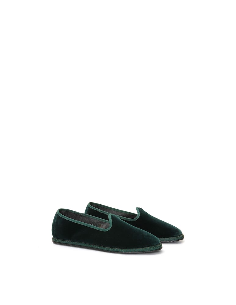 rinascente Vibi Venezia Hand made velvet slippers 