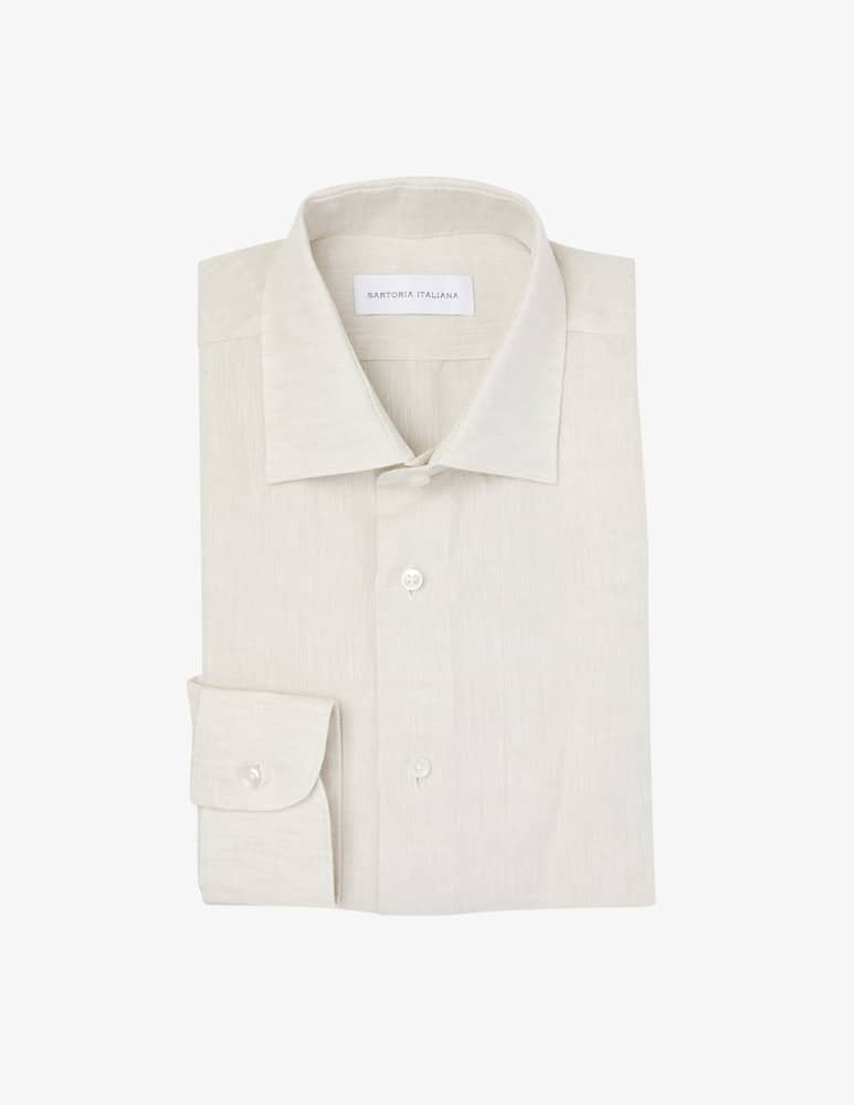 Sartoria Italiana Shirt modern linen - picture 1 Sartoria Italiana Shirt modern linen - picture 1