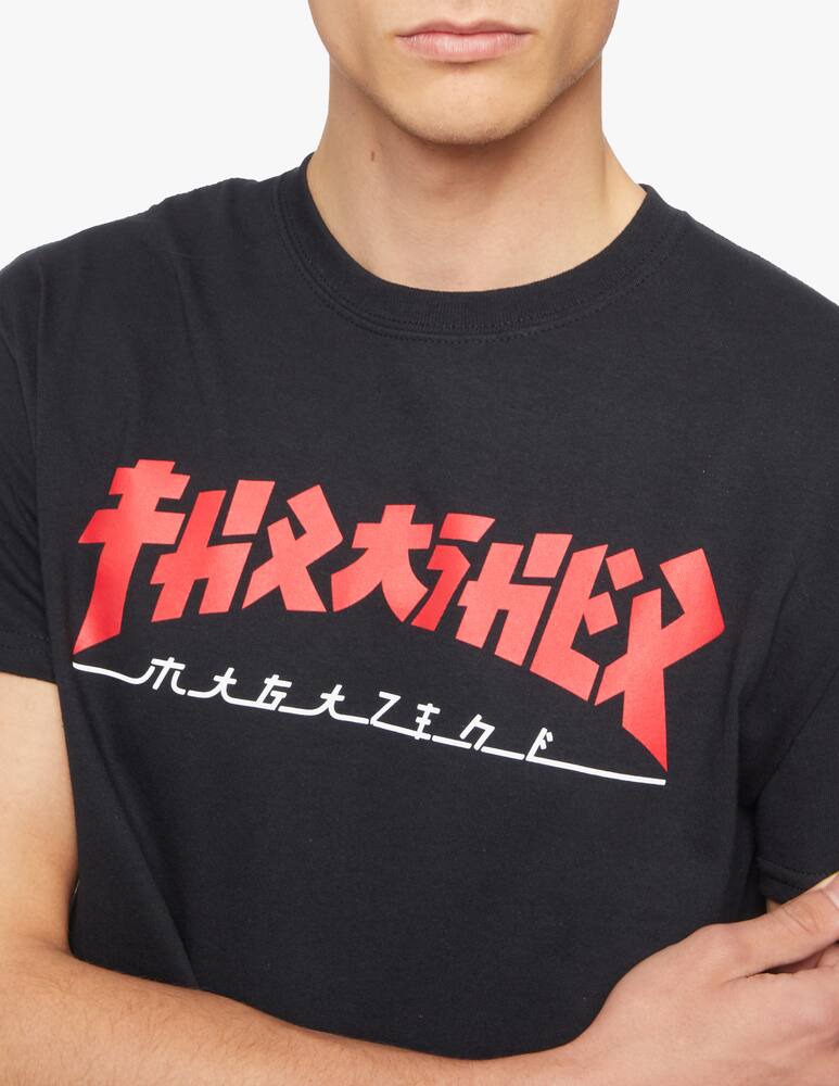 rinascente Thrasher Godzilla t-shirt - black