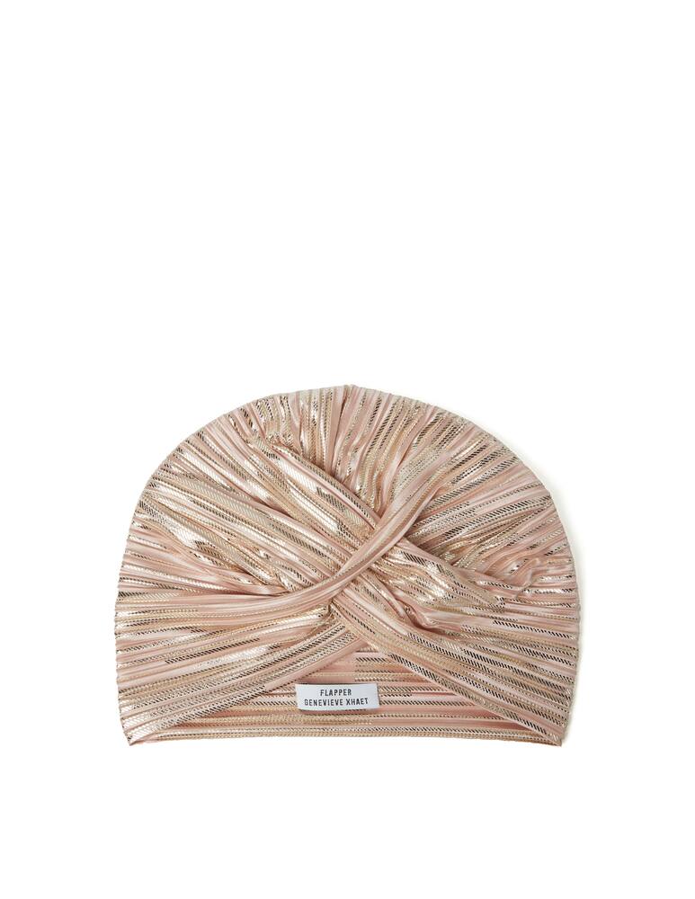 rinascente Flapper Turbante con inserti lurex Lola - rosa