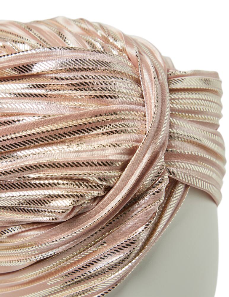 rinascente Flapper Turbante con inserti lurex Lola - rosa