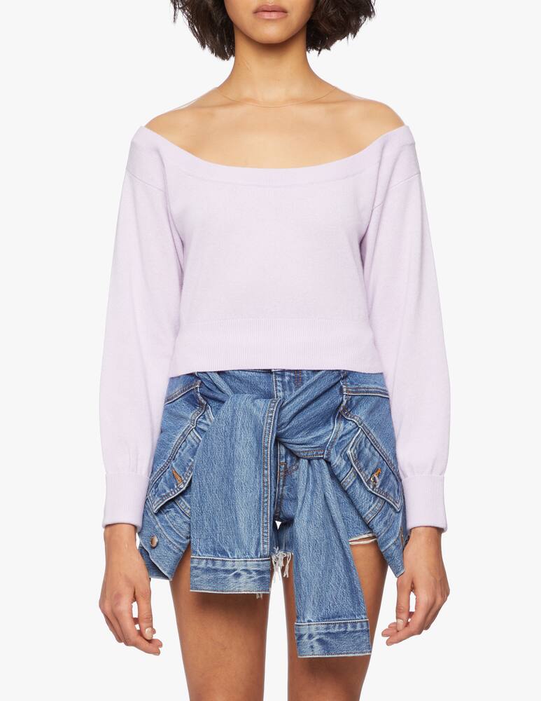 rinascente Alexander Wang Cropped pullover with long sleeve