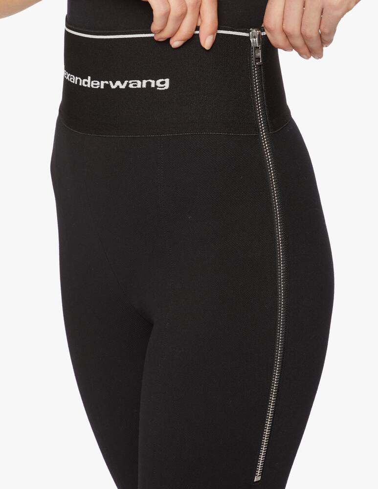 rinascente Alexander Wang Legging with logo elastic