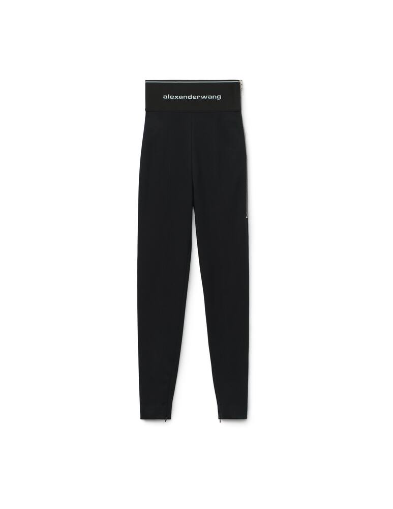 rinascente Alexander Wang Legging with logo elastic