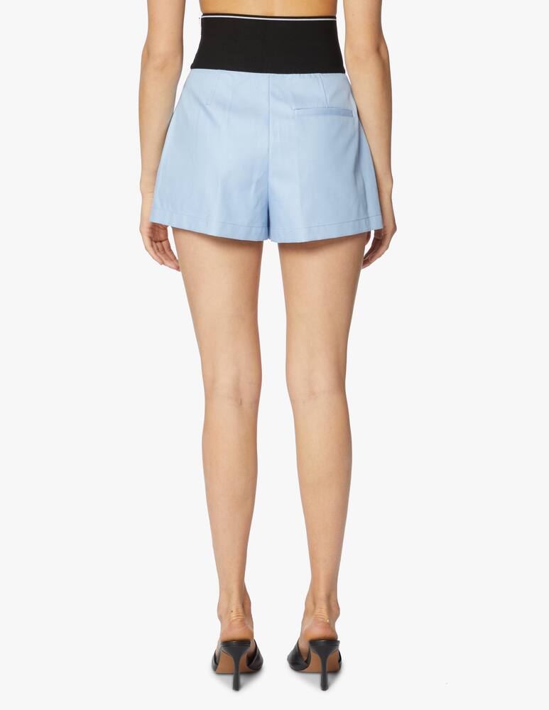 rinascente Alexander Wang Pantloni corti safari con logo in vita