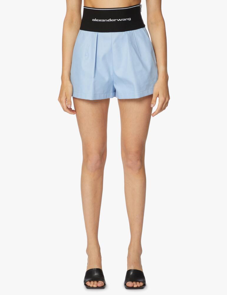 rinascente Alexander Wang Pantloni corti safari con logo in vita