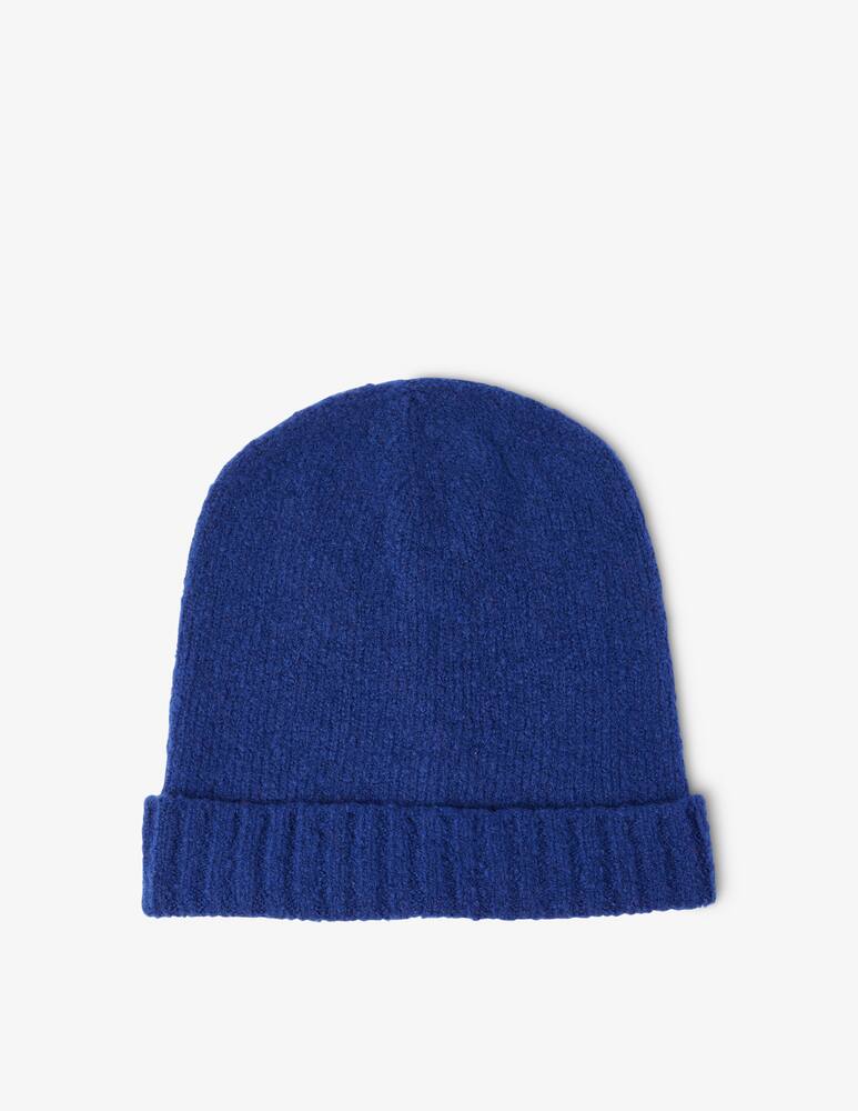 Scaglione Puffed cashmere beanie - Blue - picture 2 Scaglione Puffed cashmere beanie - Blue - picture 2