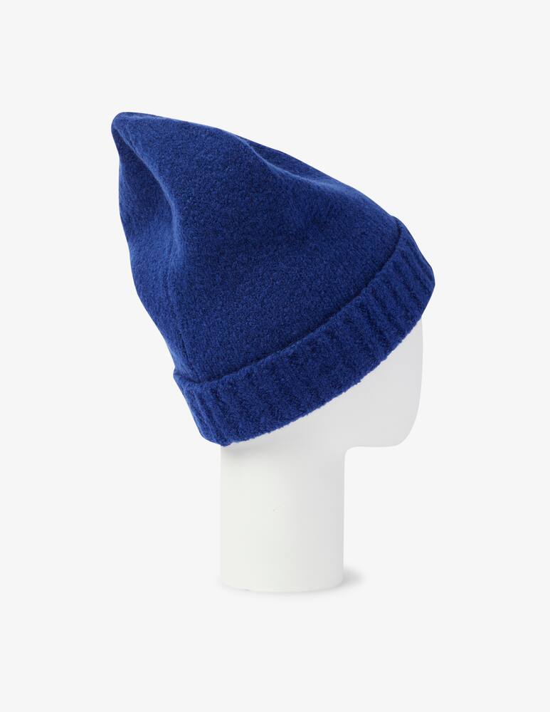 Scaglione Puffed cashmere beanie - Blue - picture 3 Scaglione Puffed cashmere beanie - Blue - picture 3
