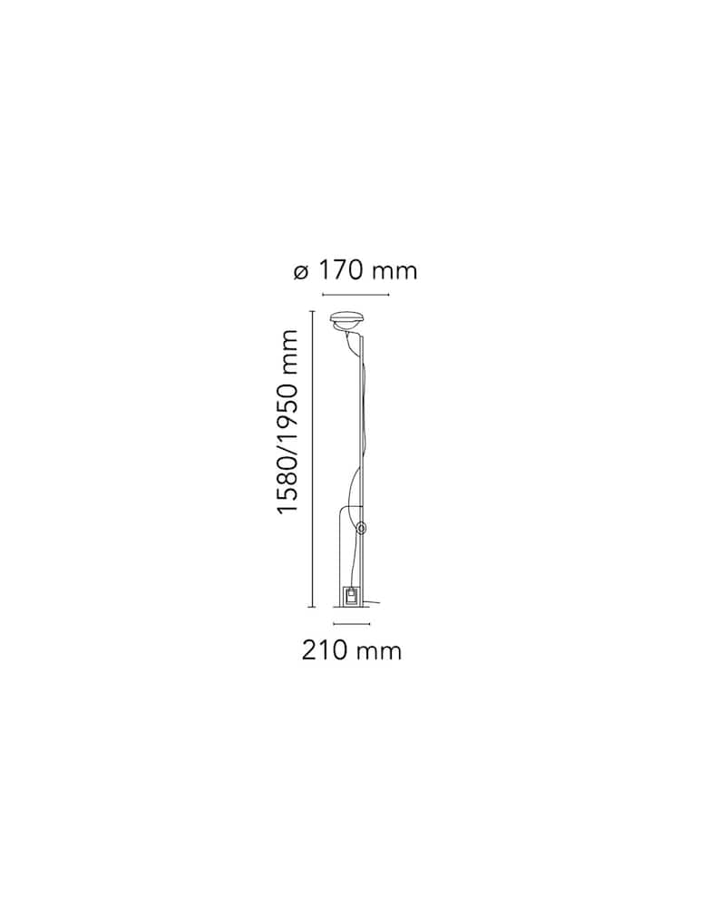 Flos Lampada da pavimento Toio Led - immagine 5 Flos Lampada da pavimento Toio Led - immagine 5