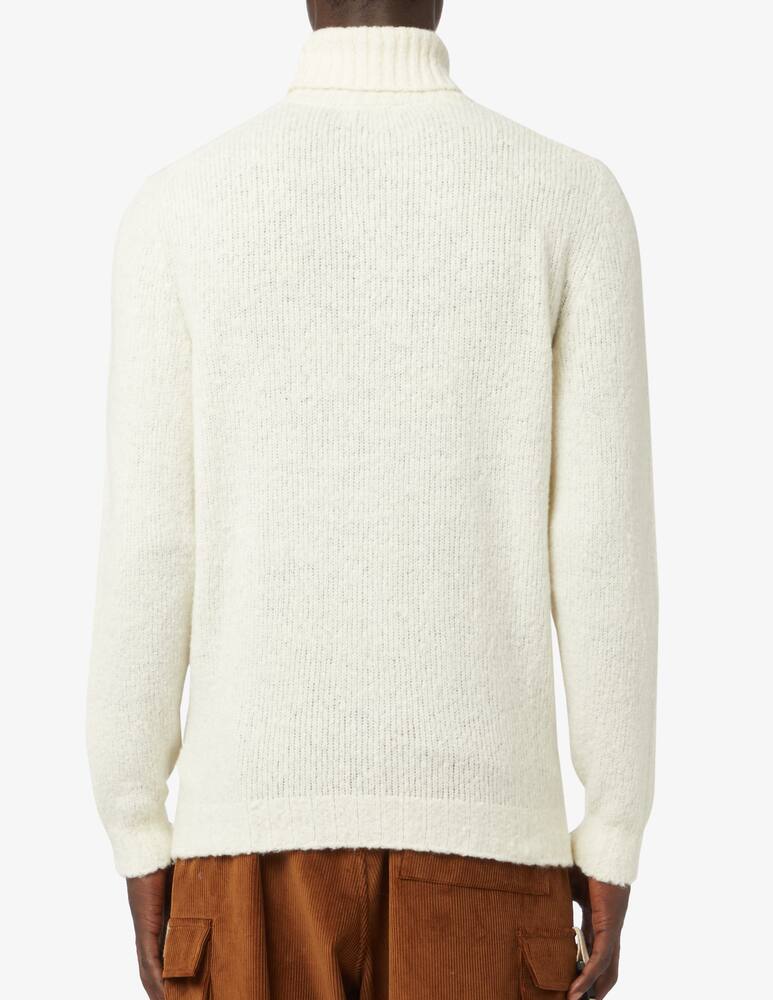 rinascente Scaglione Puffed cashmere turtleneck - White