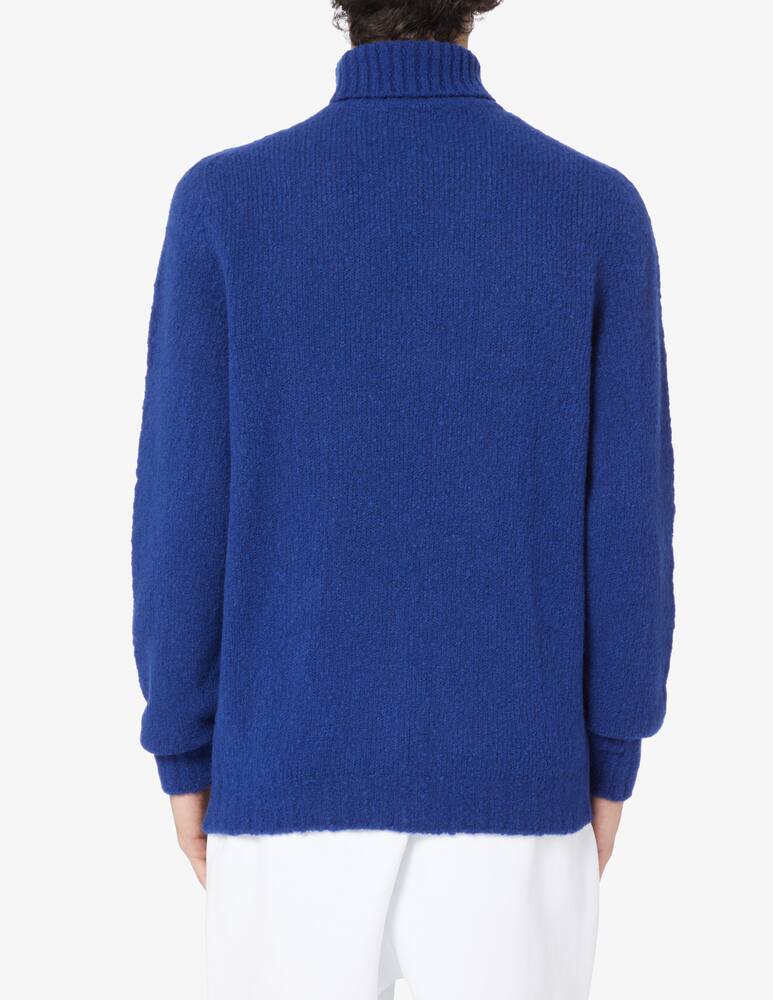 rinascente Scaglione Puffed cashmere turtleneck - Blue