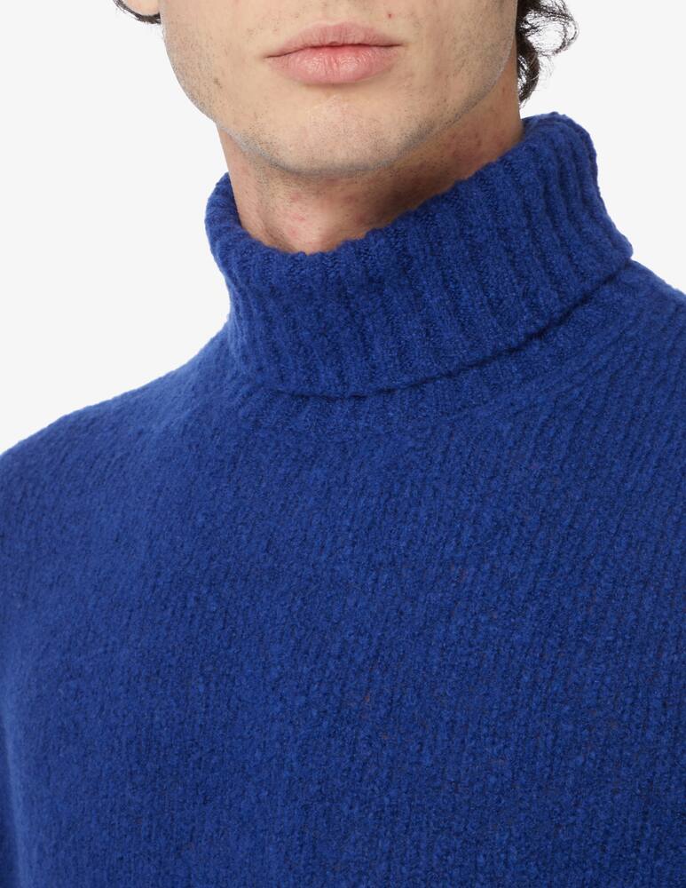 rinascente Scaglione Puffed cashmere turtleneck - Blue