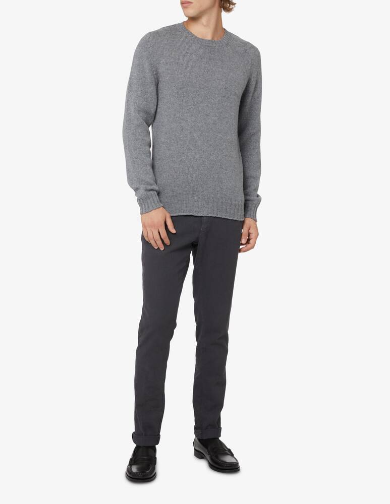 rinascente Scaglione Maglia girocollo softwool - Grigio