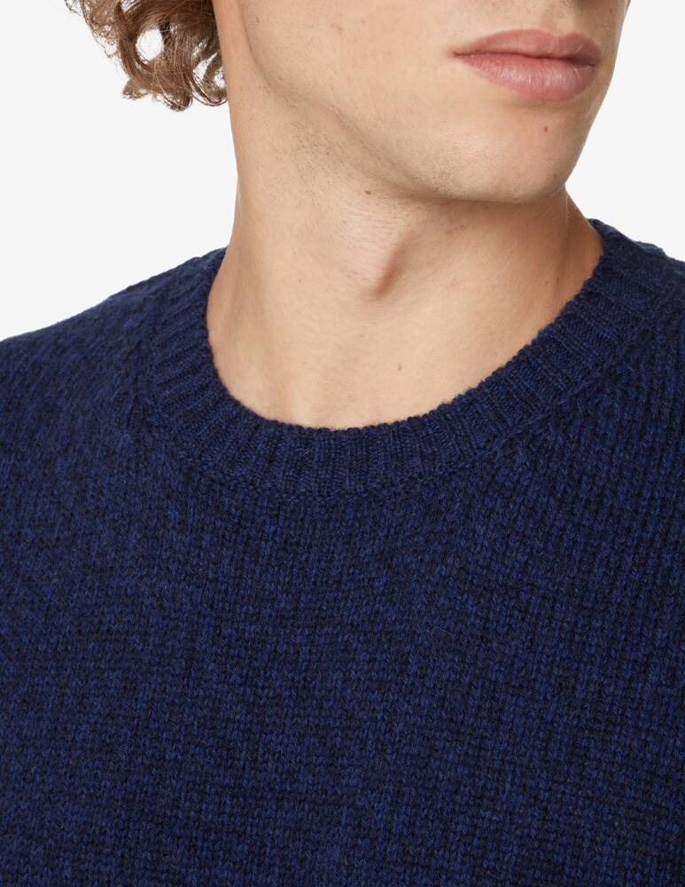 rinascente Scaglione Softwool roundneck sweater - Blue
