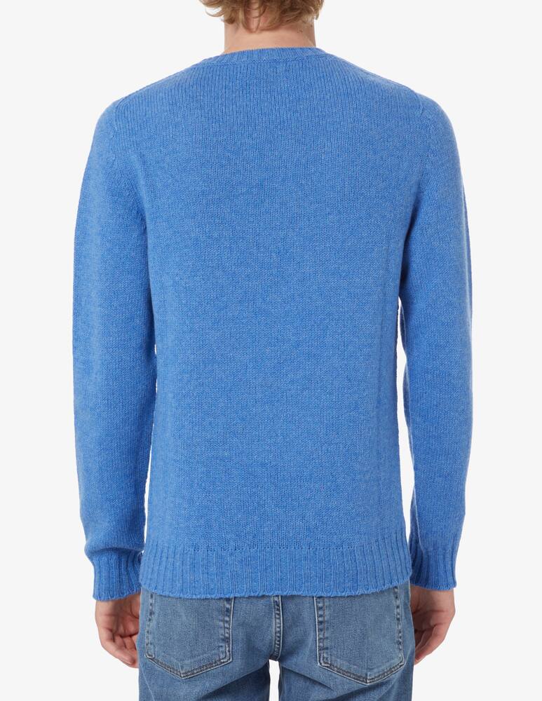 rinascente Scaglione Maglia girocollo in lana - Blu